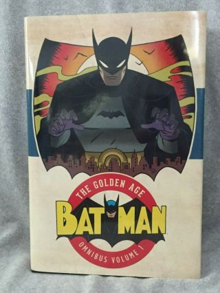 Batman The Golden Age Omnibus Vol 1 Hc Cover First Print