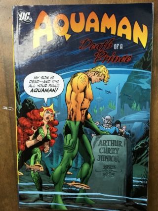 Aquaman Death Of A Prince Tpb Dc Comics,  Aparo,  Newton