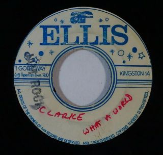 Reggae 45 Alton Ellis Wide World/my Dedication On Ellis Blank