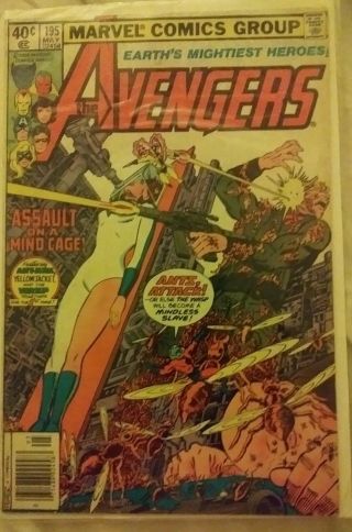 The Avengers 195 (may 1980,  Marvel) First Appearance Of Taskmaster