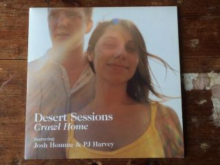 Desert Sessions Crawl Home Pj Harvey Josh Homme Qotsa Rare 7 Inch Single
