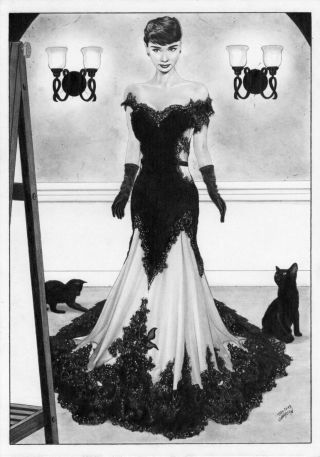 Catwoman Wedding Dress Bombshells Batman Selina Pin - Up Sexy Art Hepburn
