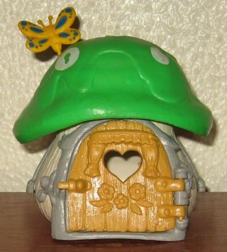 Smurfs - Rare - Smurf Cottage With Light Green Roof