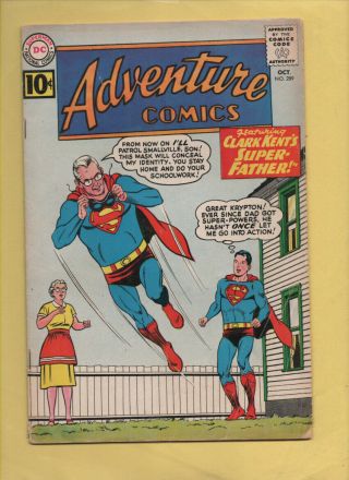 Adventure Comics 289 Father October 1961,  Dc,  1938 Series Vg