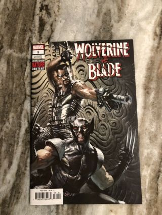 Wolverine Vs Blade Special 1 Dellotto Variant 1:50 Nm Marvel Comics