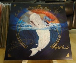 Mastodon Leviathan Signed Vinyl Lp Nm/nm