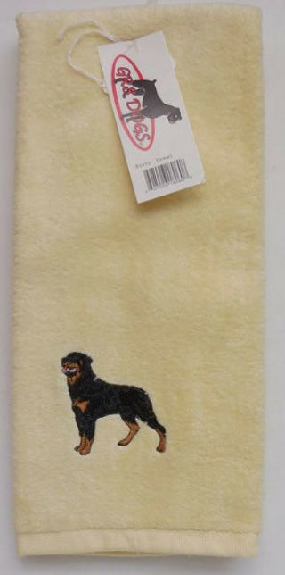 Rottweiler Tea Towel,  16 In.  X 24 In.  Gr8 Dogs Item 18060