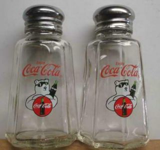 A Charming Coca Cola Salt And Pepper Shakers Polar Bear
