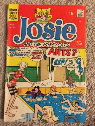 Josie And The Pussycats 45 - 1st Pussycats 1st Valerie Archie Riverdale Key