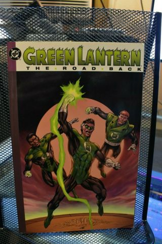 Green Lantern The Road Back Dc Tpb Rare 1992 Hal Jordan John Stewart Guy Kyle