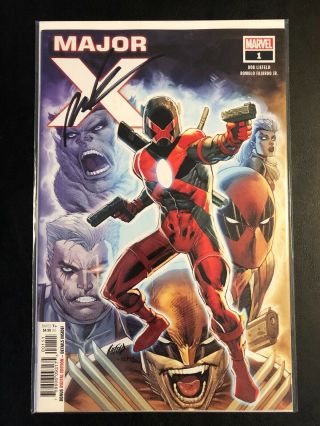 Major X 1 - 1st Print Signed By Rob Liefeld