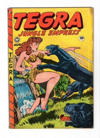 Tegra Jungle Empress 1,  Aug 1948 Good 2.  0