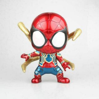 Anime Avengers Infinity War Iron Spider Man Pvc Figure No Box 21cm