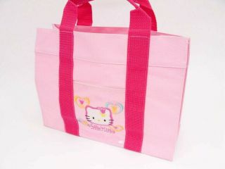[Near Unused] 2001 Very Rare Hello Kitty Pink - color Tote Bag From Japan 351 3