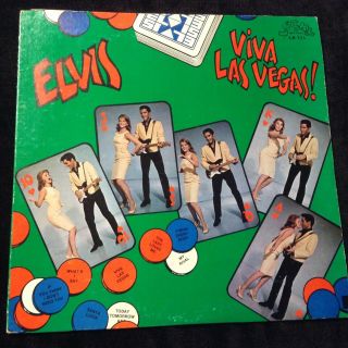 Elvis Presley Lp Lucky Lr711 Viva Las Vegas Rare Nm