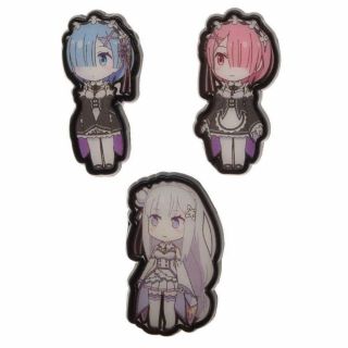 Re: Zero Anime Lapel Pins Anime Accessories - Re: Zero Accessories Anime Gift