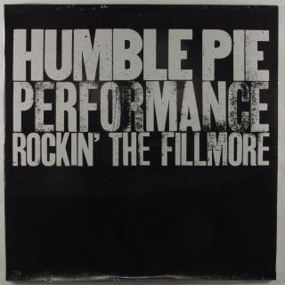 Humble Pie Performance Rockin The Fillmore A&m Melt004 2xlp 2012 Reissue