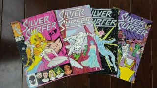 Silver Surfer Volume 3 (1987) 1 - 4 Marvel Comics