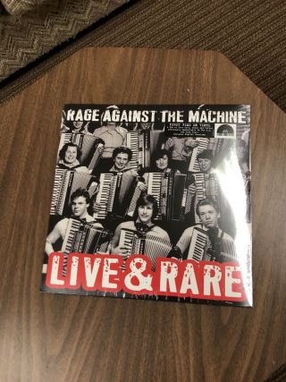 Rage Against The Machine " Live And Rare " Rsd Black Friday Lp Vinyl With Download