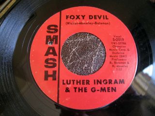♚ LUTHER INGRAM ' I Spy For The FBI ' NM,  COVER stamped Northern Soul 45 2