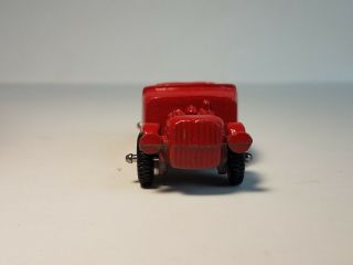 Vintage Tootsietoy Model B Red Metal Toy Car USA 3