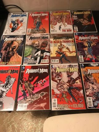 Animal Man 52 0 - 23 And Annual 1 - 2