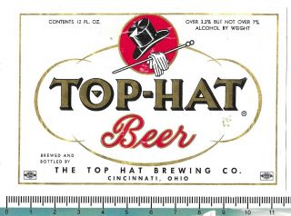 Usa Ohio O.  Cincinnati The Top Hat Beer