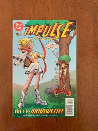 Impulse 28 (aug,  1997 Dc) 1st App.  Arrowette Hot Nm