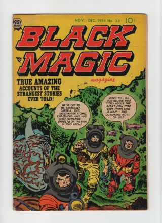 Black Magic Vol 5 3 (33) Vf - 7.  5 Prize Comic Horror Golden Age 10c