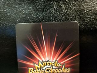 Naruto Miracle Battle Carddass MADARA UCHIHA OMEGA Rare 16 FOIL Card Japan 3