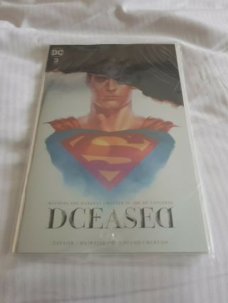 Nm In Hand Sdcc 2019 Dc Comics Dceased 3 Exclusive Silver Foil Variant Cover