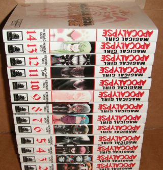 Magical Girl Apocalypse Vol.  2,  3,  4,  5,  6,  7,  8,  9,  10,  11,  12,  13,  14 Manga Set English
