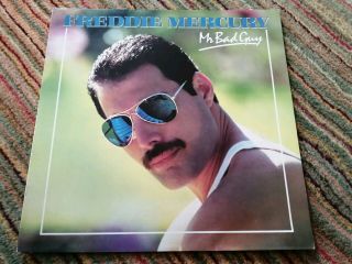 Freddie Mercury Queen Mr Bad Guy Uk Vinyl 1st 1985 Lp