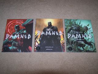 Uncensored Batman Damned 1 2 3 Jim Lee Variant Covers 1st Prints Dc Black Label