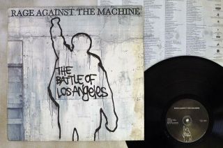 Rage Against The Machine Battle Of Los Angeles Epic Al 69630 Us Vinyl Lp
