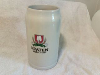 Vintage Spaten Munchen 1 L Beer Stein