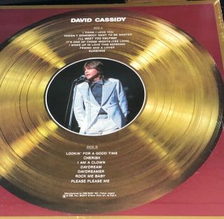 DAVID CASSIDY GOLD ALBUM 3