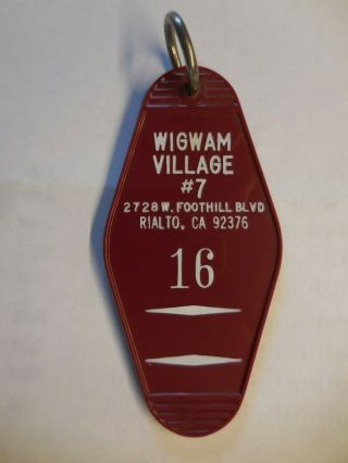 Wigwam Village Motel Key Holder In Rialto Ca On Route 66 & S&h