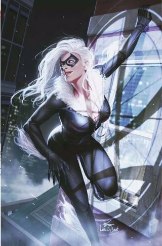 Black Cat 3 Inhyuk Lee Virgin Variant Spider - Man Venom Carnage Marvel,  Pre -