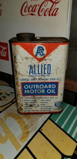 Allied Outboard Motor Oil 1qt Can