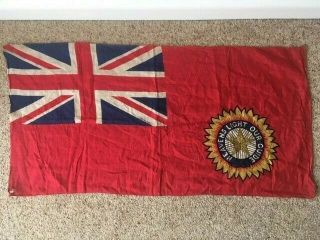 Star Of India Pre - Independence Cotton Flag 1930 