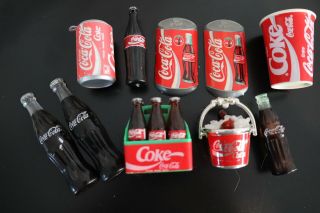 10 Collectable Vintage 1990s Coca Cola Magnets