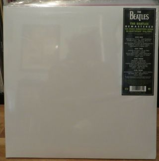 The Beatles White Album 2012 Reissue 180g Vinyl With Photos/poster