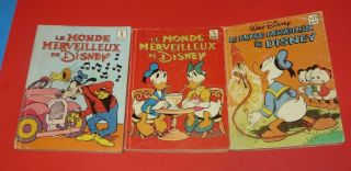 Walt Disney Monde Merveilleux Disney 7 - 8 - 21 Éditions HÉritage French Digest
