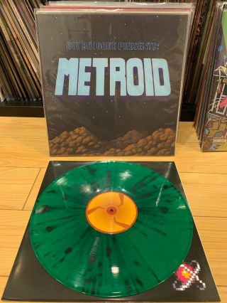 Bit Brigade - Metroid Limited Green Splatter Vinyl Record Nes Nintendo Classic