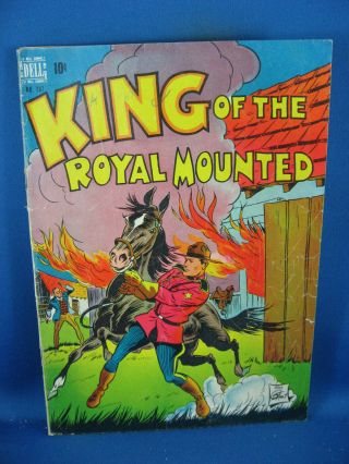 Four Color 207 King Of The Royal Mounted Vg,  Rcmp 1948