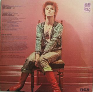 David Bowie SPACE ODDITY Australian RCA Records RARE LP 2