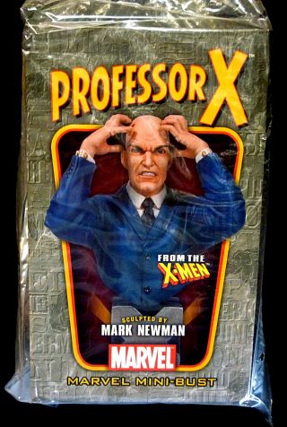 Professor X X - Men Marvel Comics Bust Statue 2007 Bowen Amricons