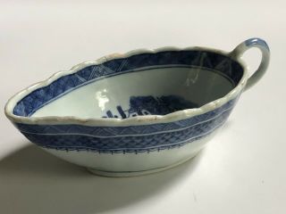Antique 19th Century Chinese Export Sauce Boat
