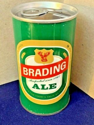 Brading Ale Canadian Pull Tab Beer Can,  Carling Brewing,  Toronto Canada